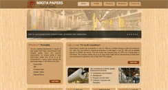 Desktop Screenshot of nikitapapers.com